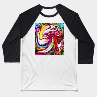 swirl Baseball T-Shirt